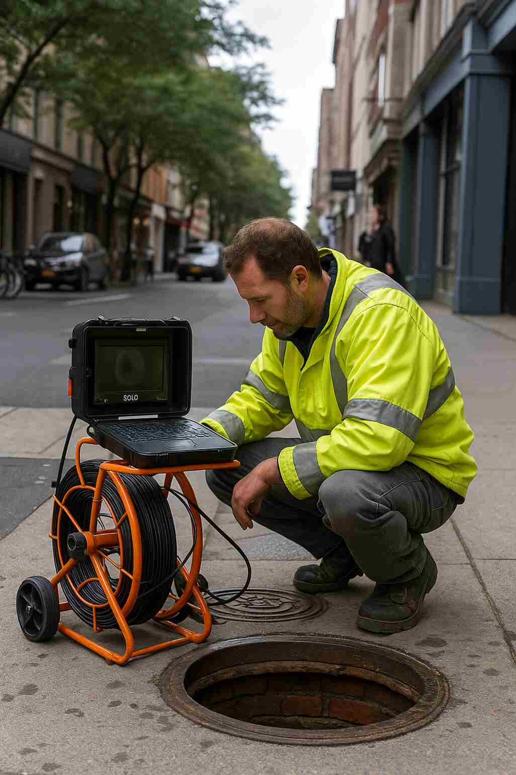 Comprehensive CCTV drain survey